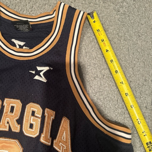Stephon Marbury Georgia Tech College Basketball Jersey #3 Starbury S - Picture 6 of 9
